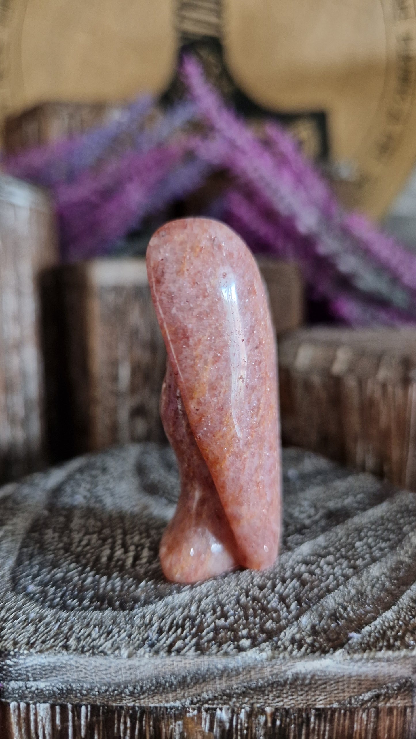 Strawberry Quartz Angel - 17