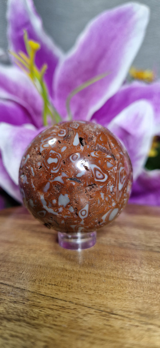 Rosetta Jasper Sphere - 303