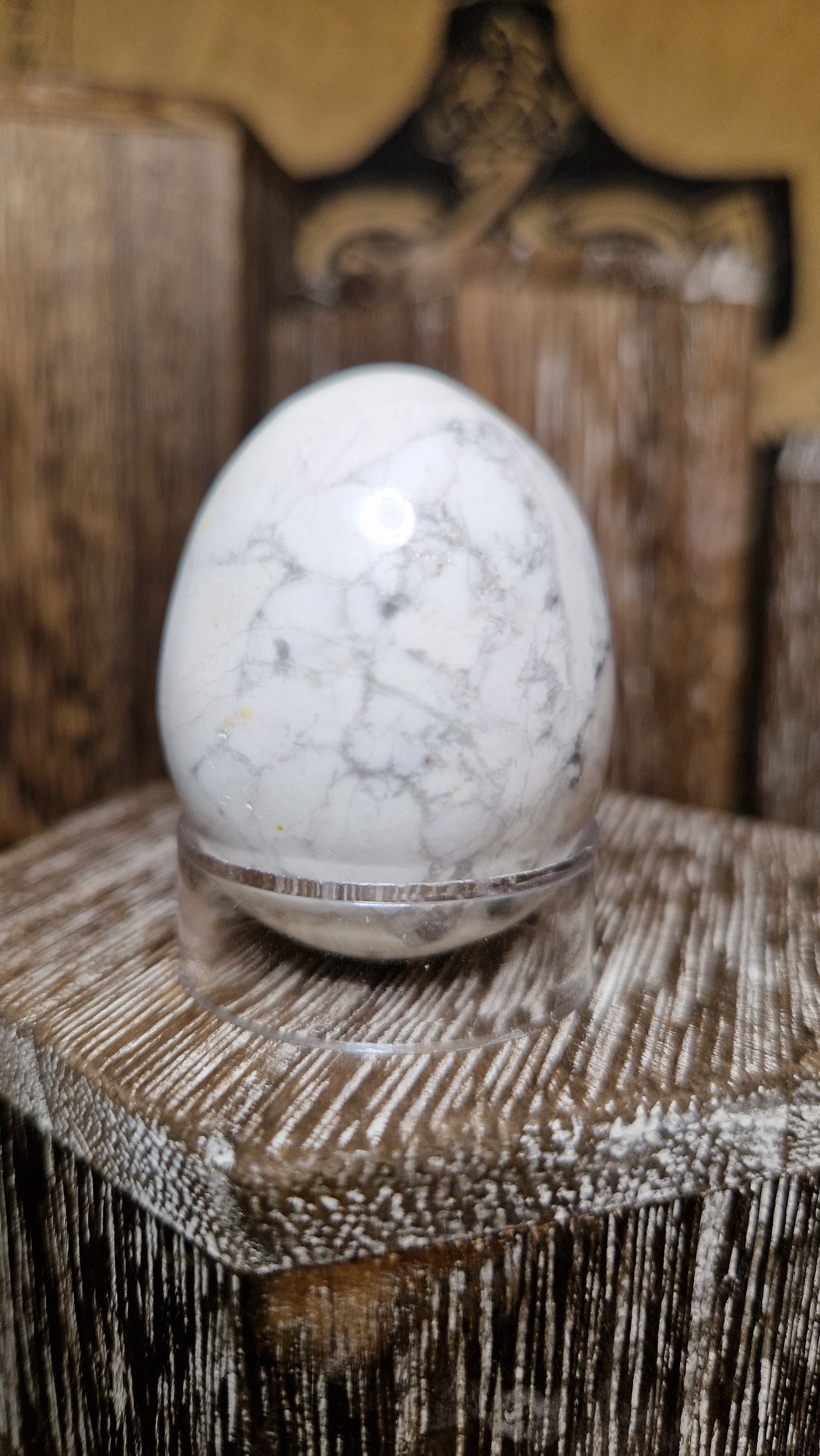 Howlite Egg - 7