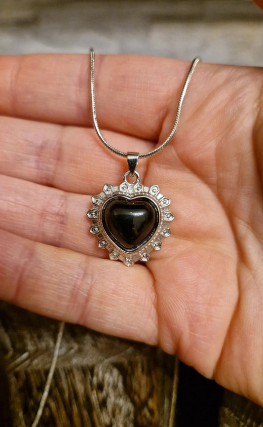 Black Obsidian Necklace