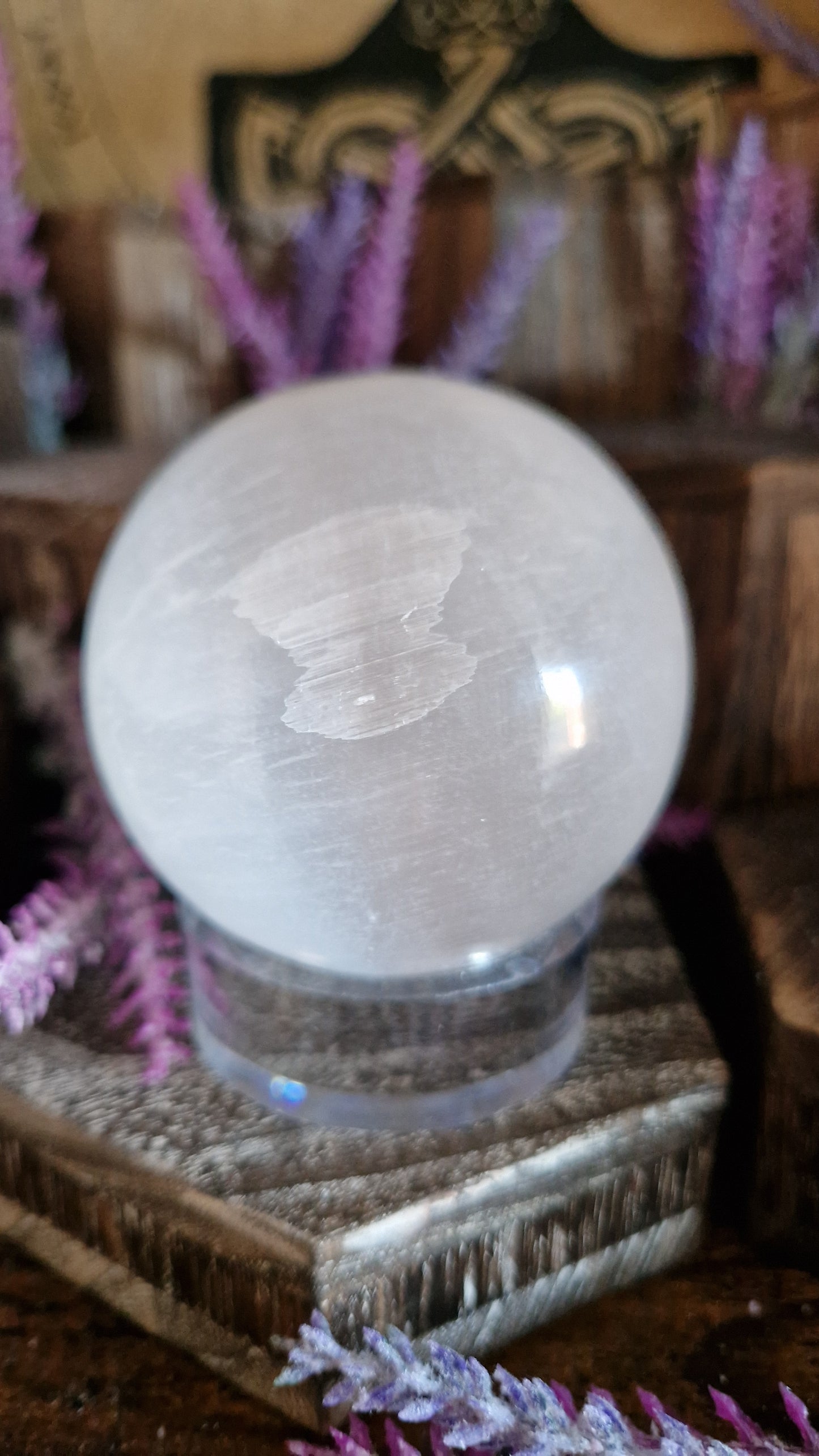 Selenite Sphere