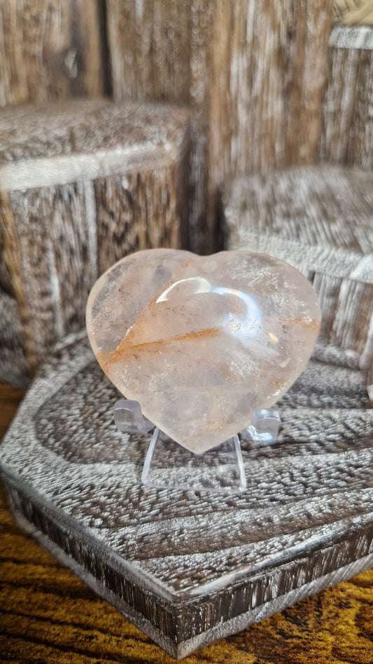 Fire Quartz Heart - 86