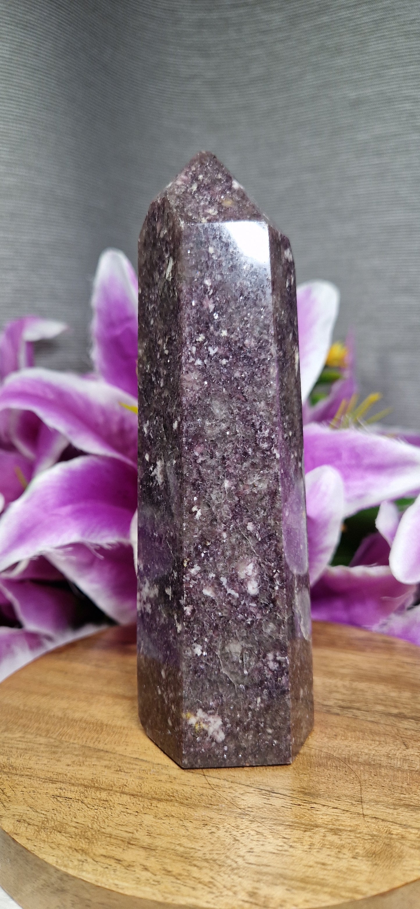 Lepidolite Tower - 272