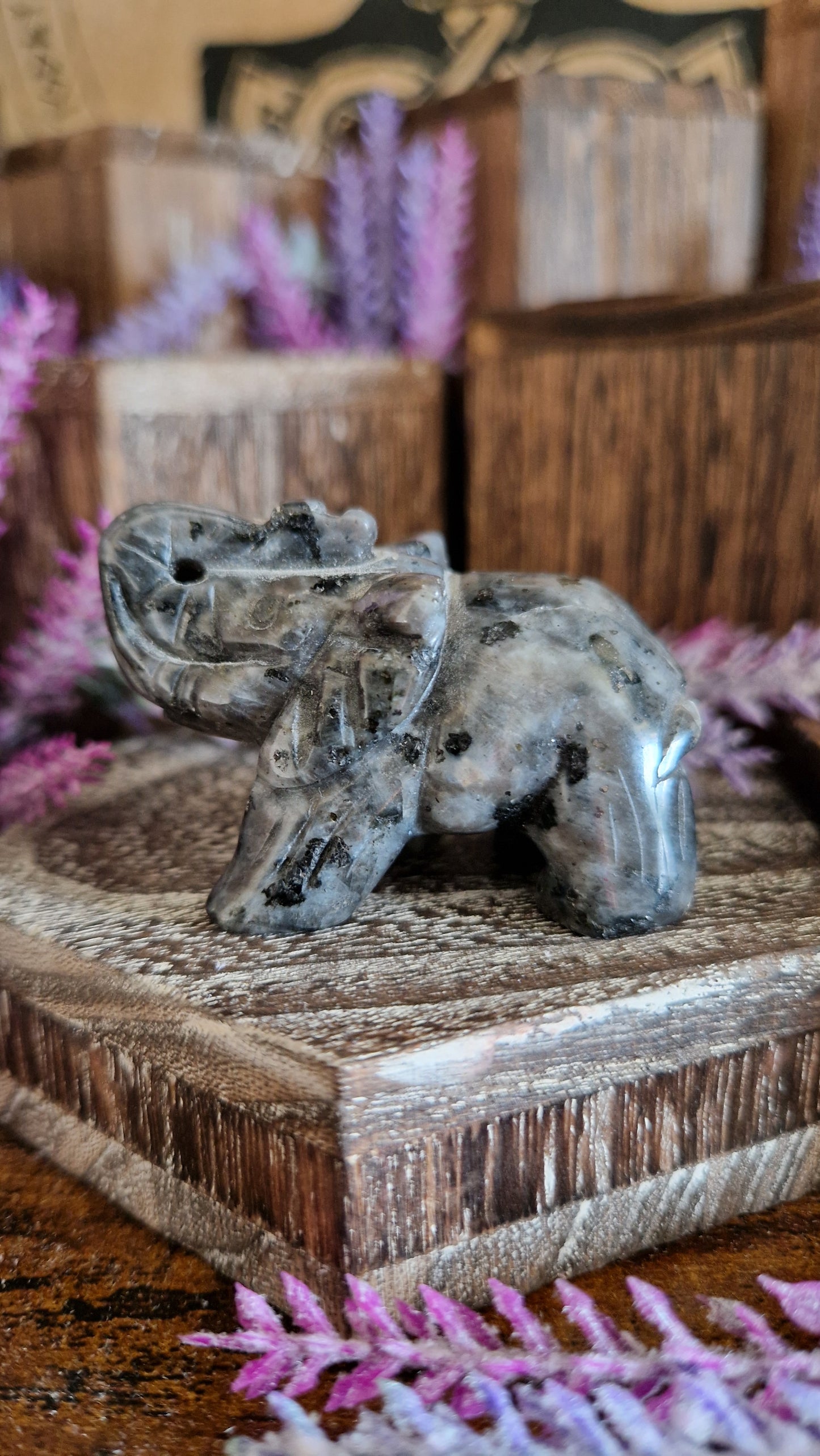 Larvikite Elephant