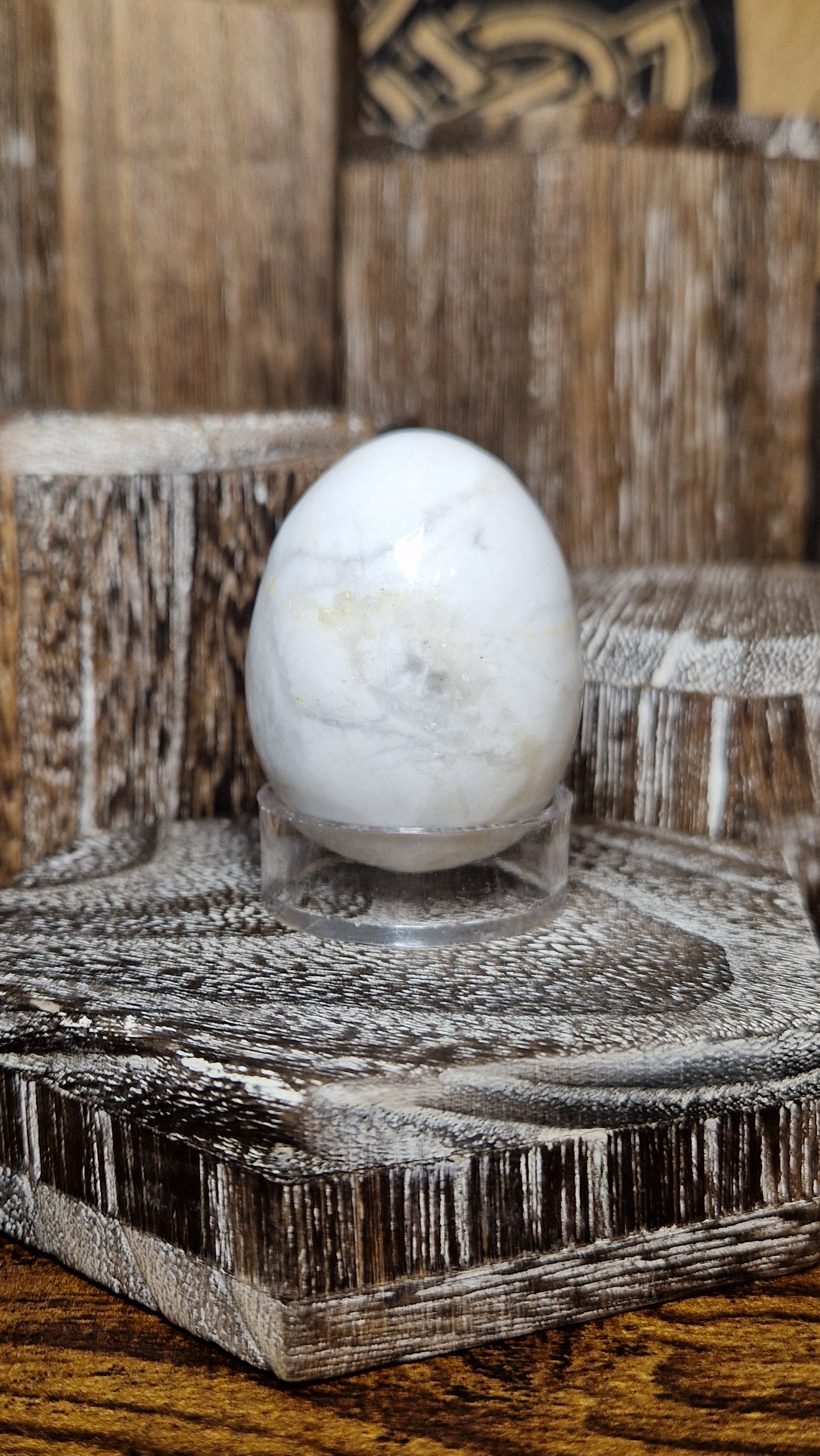 Howlite Egg - 5