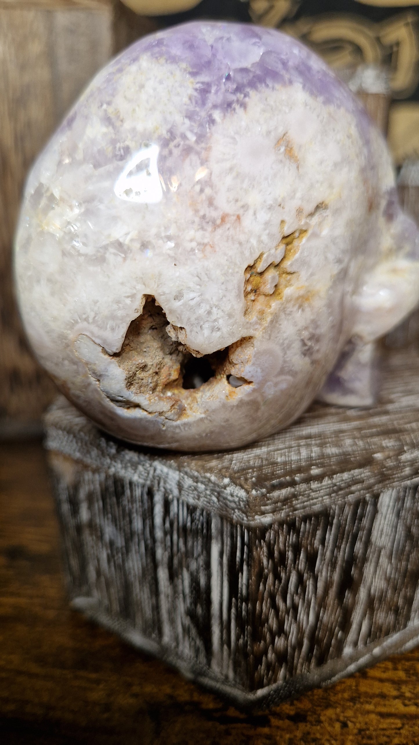 Amethyst Skull - 5