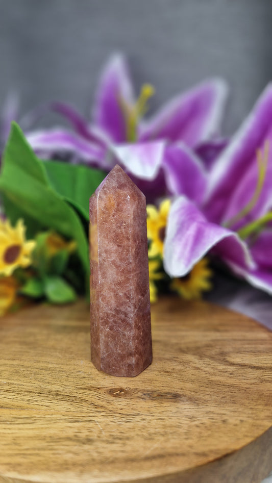 Strawberry Quartz Tower - 120
