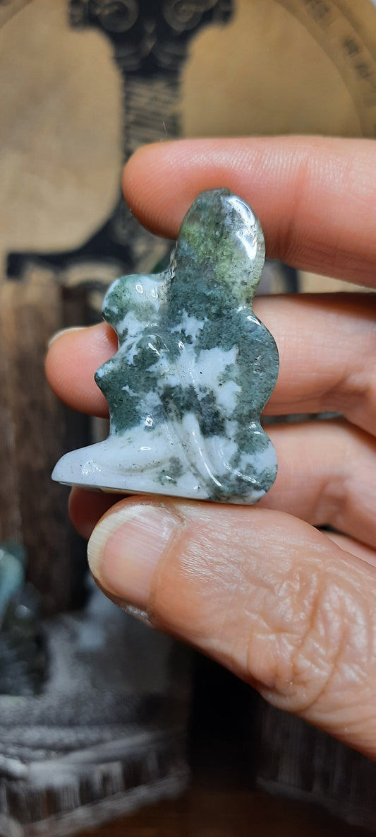 Moss Agate Fairy - 3