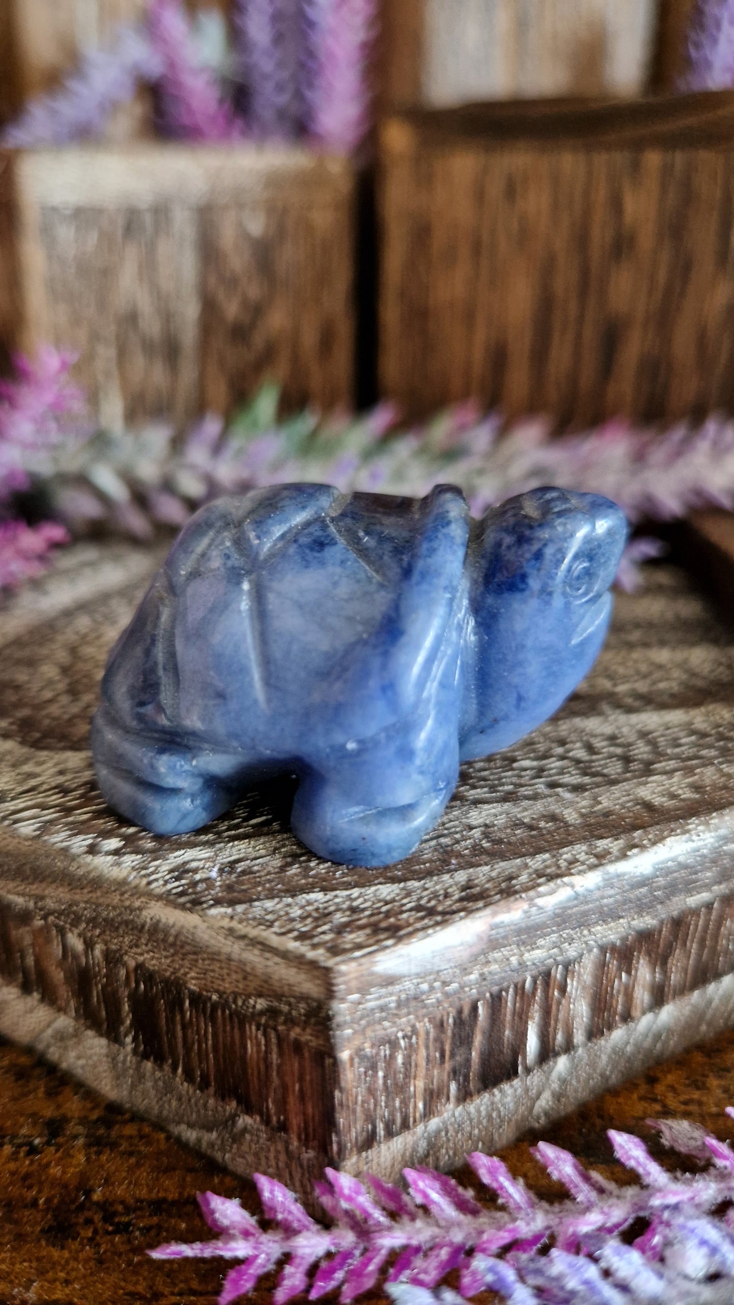 Blue Aventurine Turtle