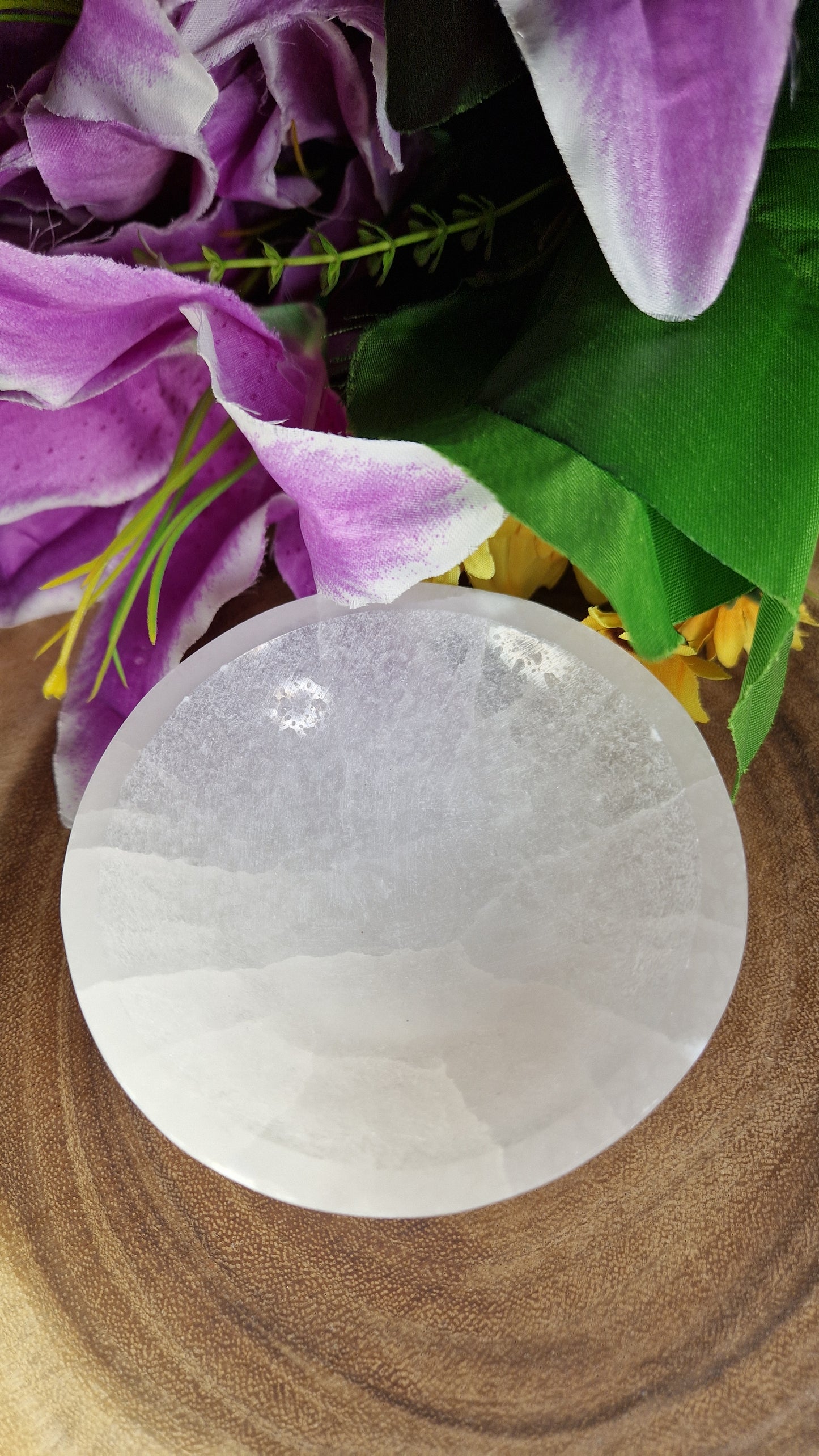Selenite Round Bowl - 561