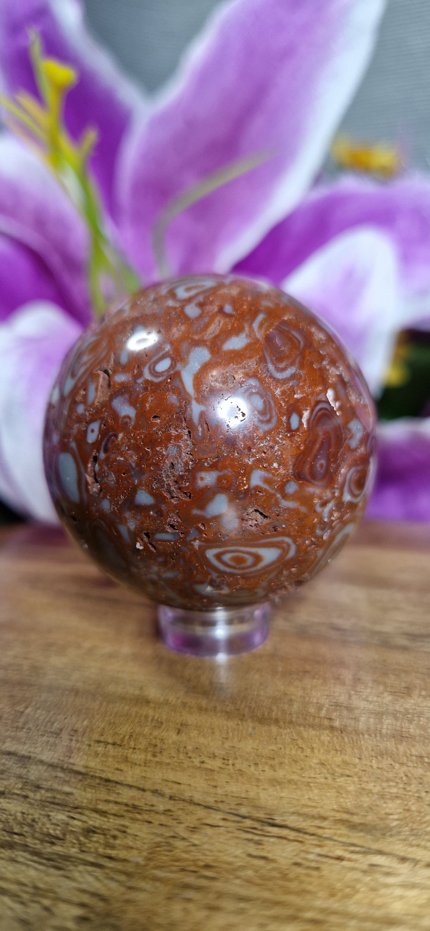 Rosetta Jasper Sphere - 303