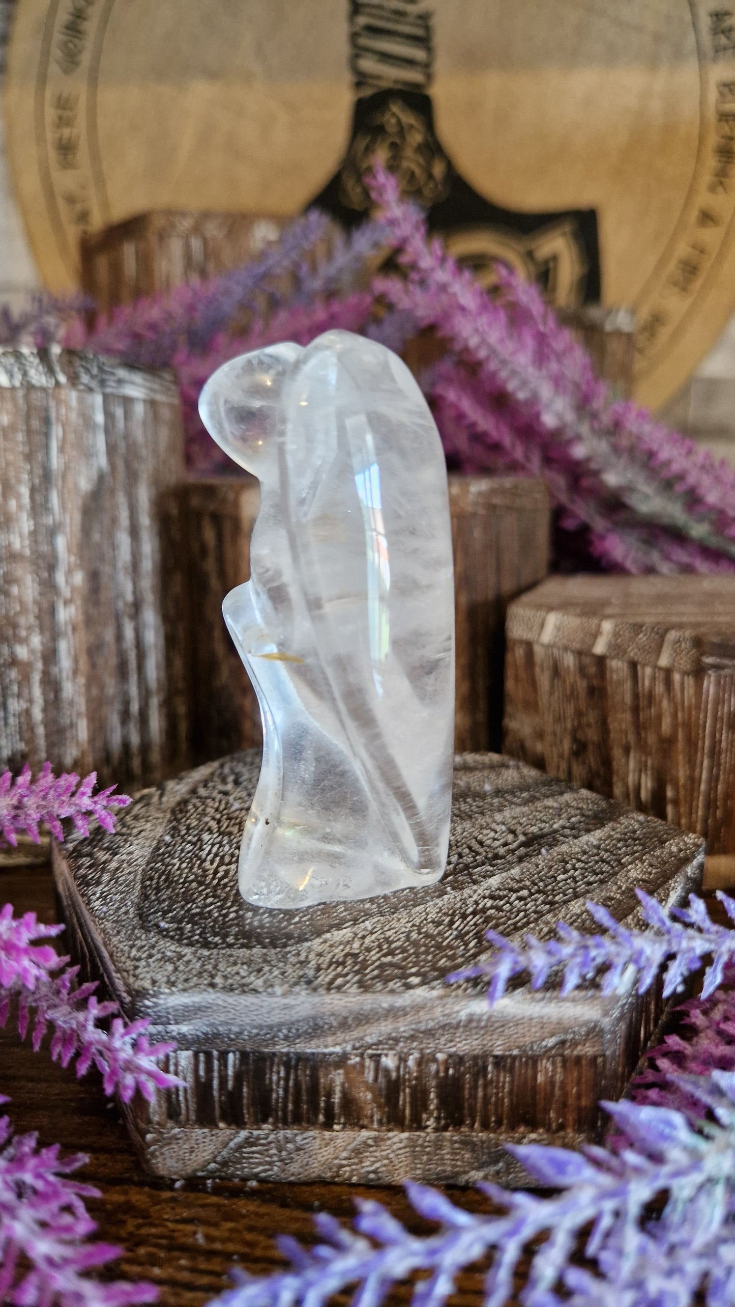 Clear Quartz Angel - 2