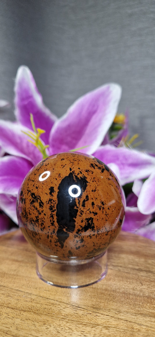 Mahogany Sphere - 210