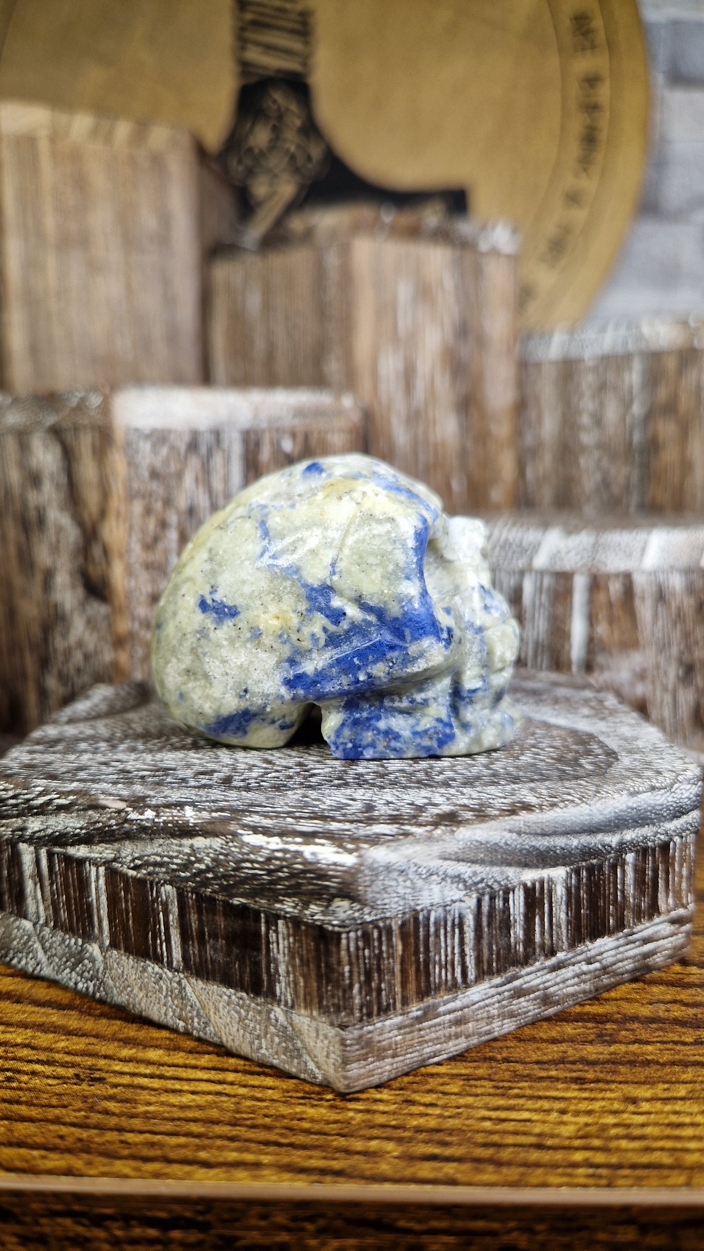 Lapis Lazuli Skull - 21