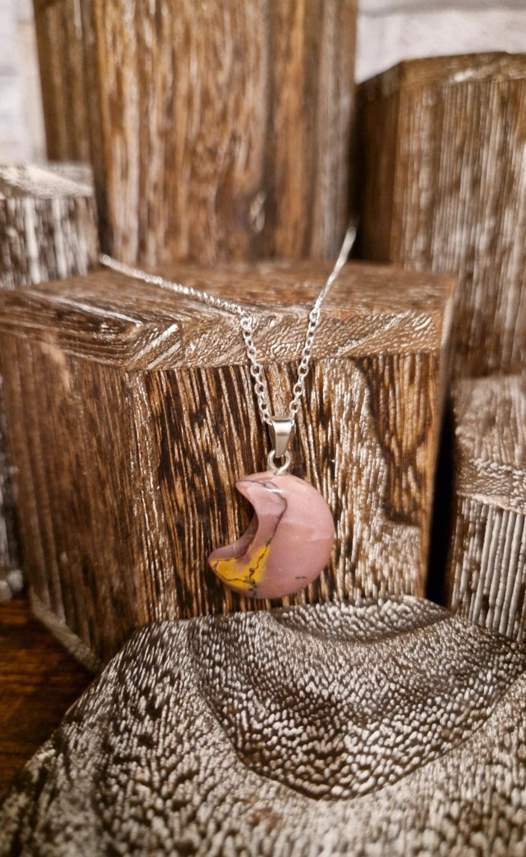 Mookaite Moon Necklace 1