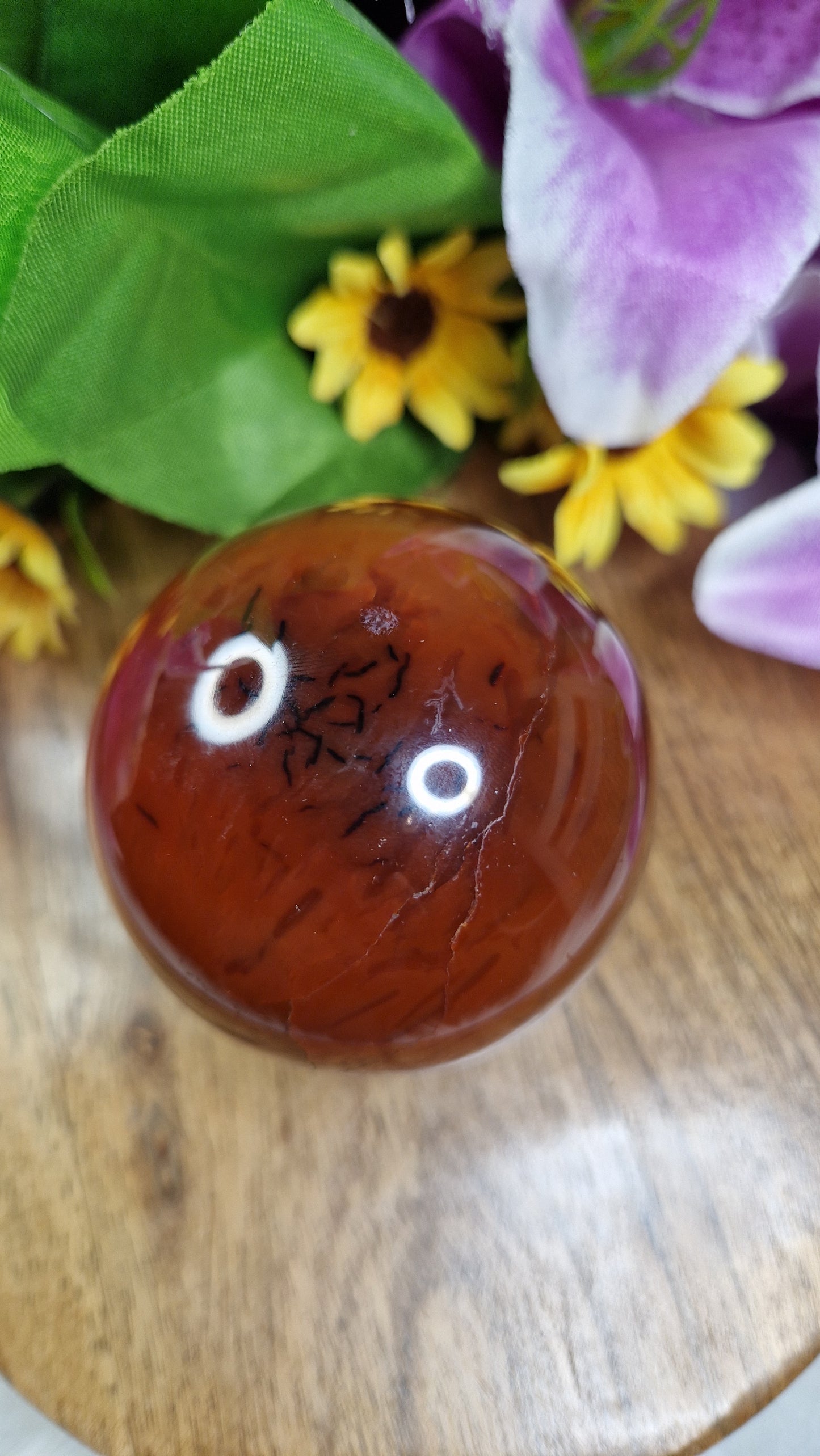 Carnelian Sphere  - 522