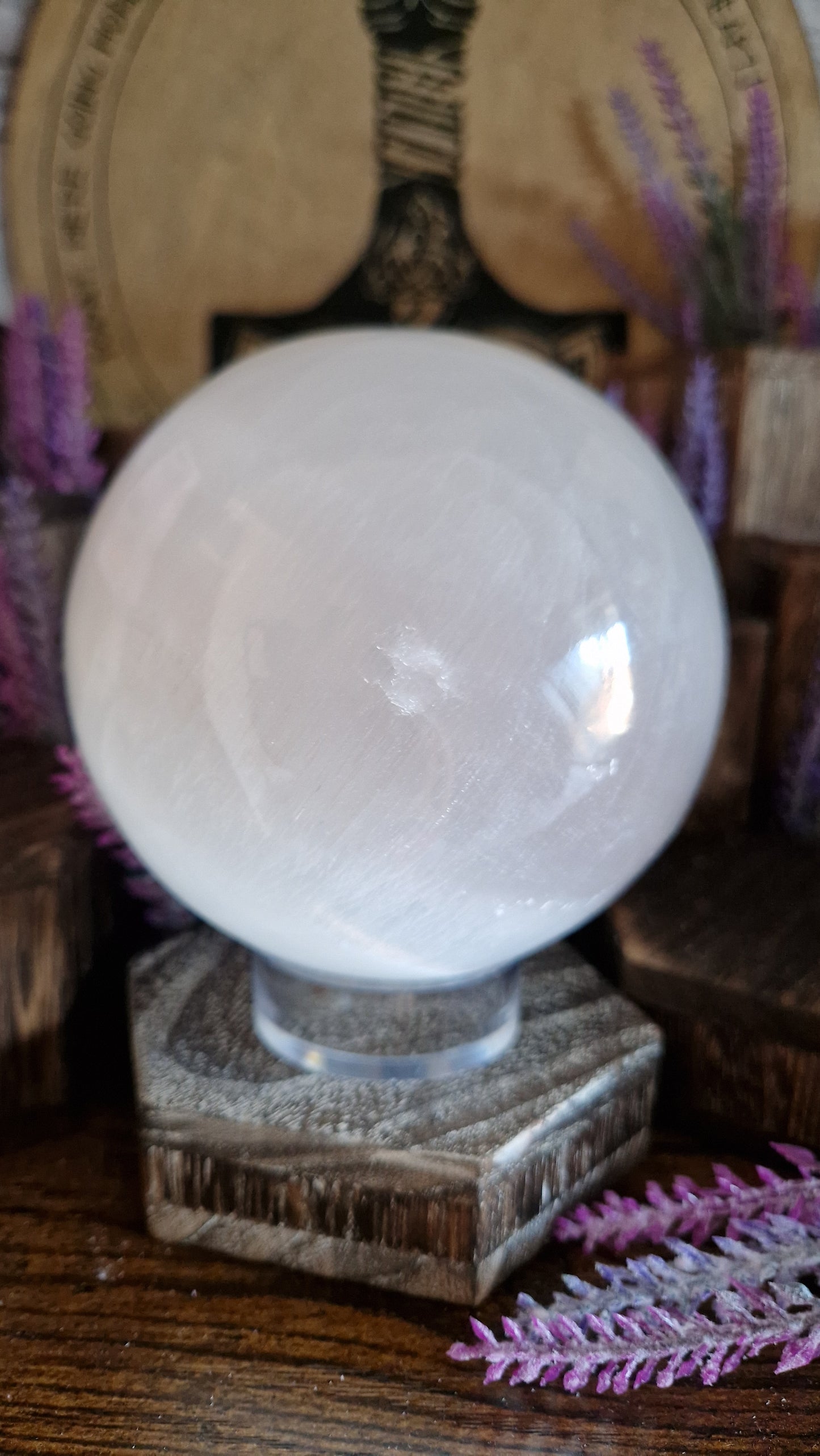 Selenite Sphere