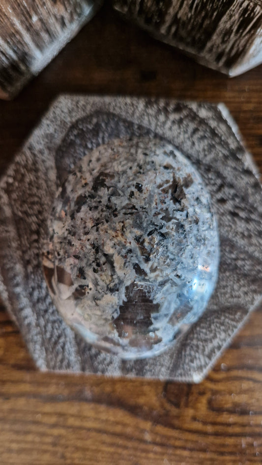 Galactic Larvikite Palmstone - 419