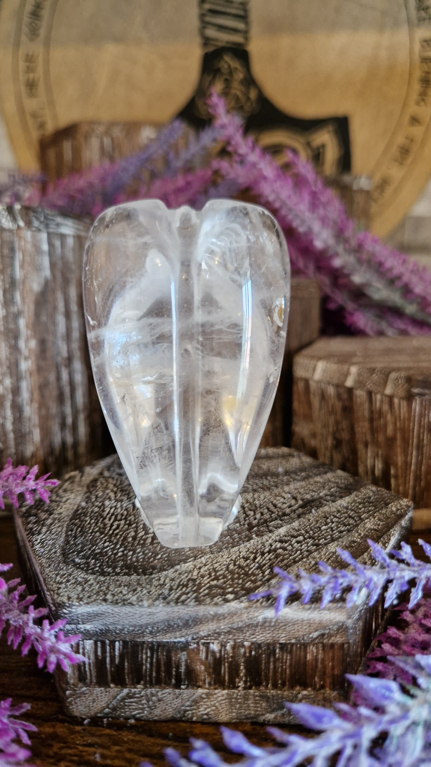Clear Quartz Angel - 2